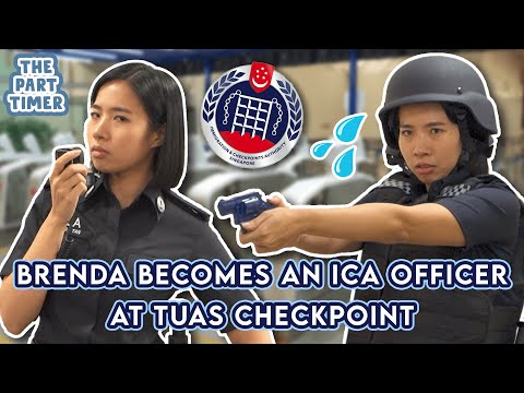 Working At Tuas Checkpoint As An ICA Officer | The Part Timer
