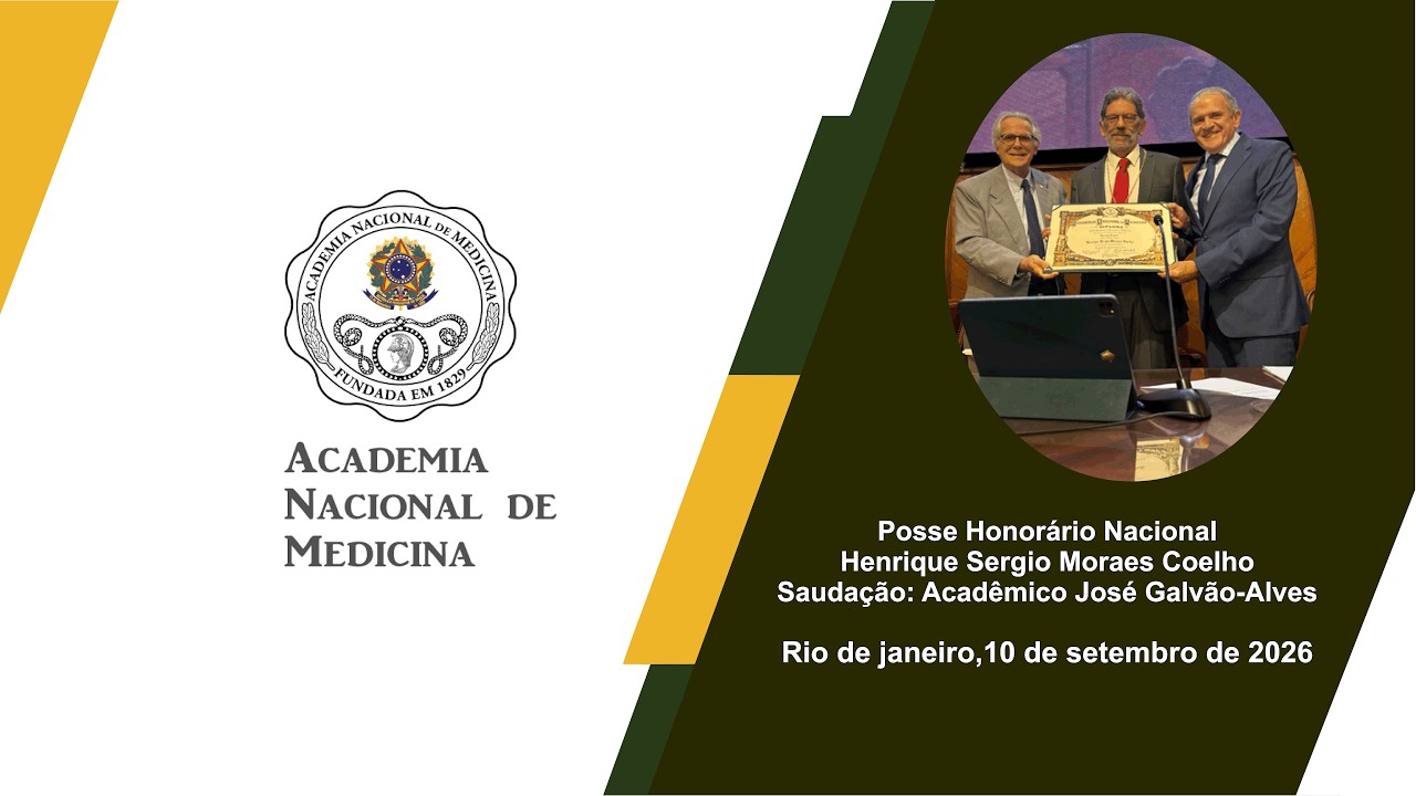 Posse Honorário Nacional – Henrique Sergio Moraes Coelho, Rio de janeiro, 10 de setembro de 2026