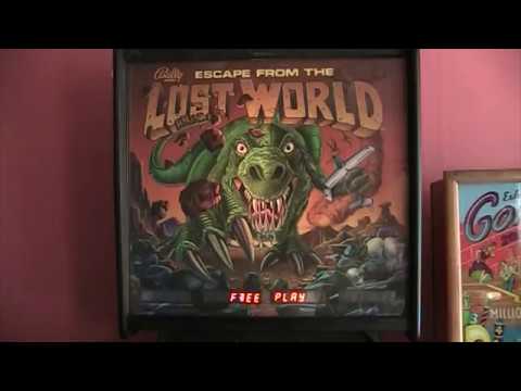 Escape from the Lost World (playfield tour) 1988 Pinball Machine