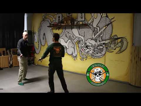 Lead Side Forward, then Flip Shillelagh for Ferrule Thrust - Irish Stick Fighting