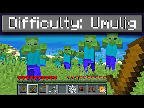 VI SPILLER PÅ *UMULIG* SVÆRHEDSGRAD!? Dansk Minecraft