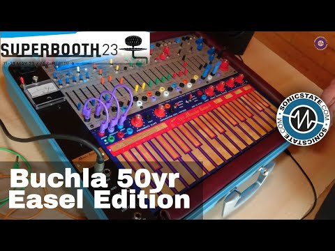 Superbooth 2023: Buchla - Limited Edition Gold Music Easel