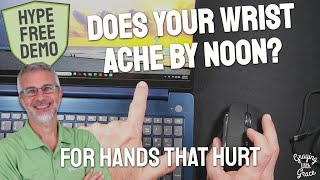 Wrist Pain From Your Mouse - Vertical Design for Seniors