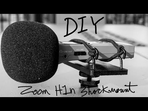 DIY Shock Mount for Zoom H1n