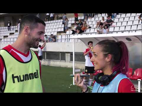 Declaraciones Salinas y Cristian  Gómez pie de campo C. E. L'Hospitalet - C. F.  Pobla de Mafumet