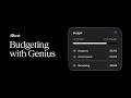 Budgeting with Genius