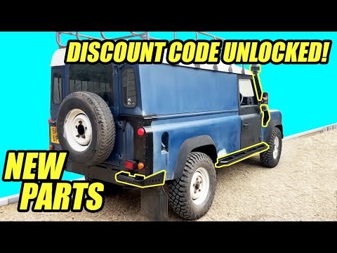 Fitting a load of accessories to the Defender 110 and revealing the summer discount code for 10% OFF Thumbnail