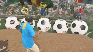 GTA 5🇱🇷 Epic Ragdolls | Spiderman, Hulk, Shrek and other characters #gta