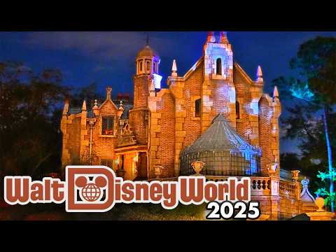 Haunted Mansion 2025 - Magic Kingdom Ride at Walt Disney World [4K60 POV]