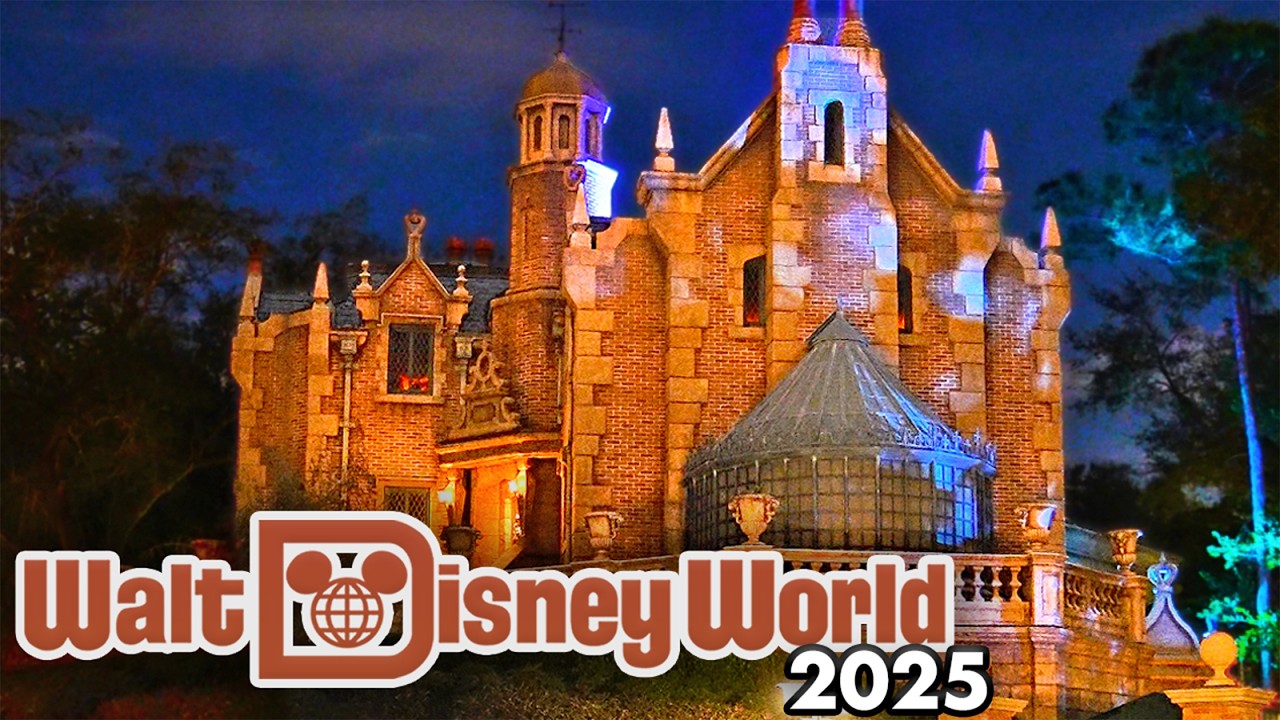 Haunted Mansion 2025 - Magic Kingdom Ride at Walt Disney World [4K60 POV]