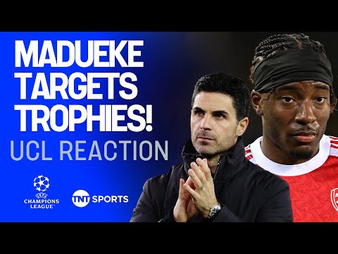 REACTION: Noni Madueke and Mikel Arteta reflect on Arsenal's thumping win against Club Brugge 🔴