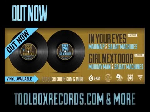 Marina P & Murray Man w/ Sa Bat' Machines - In Your Eyes / Girl Next Door