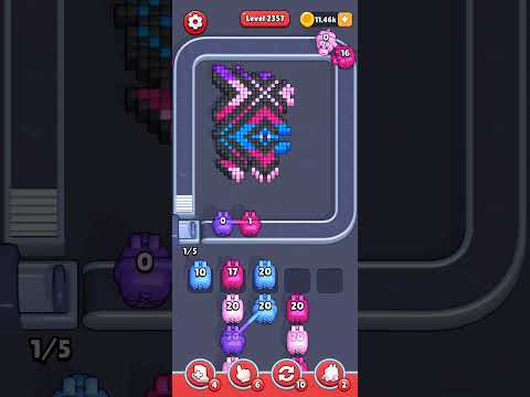 Guide du Niveau 2357 de Pixel Flow