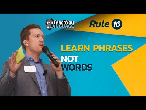 Why Learning Phrases Is Better Than Learning Isolated Words
