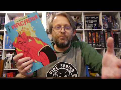 Arcadia #2 continues to build an intriguing world while poking at emotions