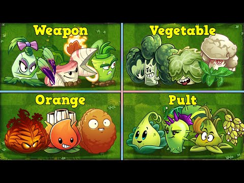 Random 4 Team Plants Battlez - Who Will Win? - PvZ 2 Challenge