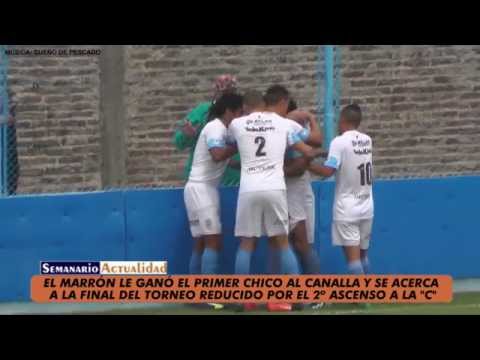 Primera D 2015   1º Semifinal del Reducido   Central Ballester 1 Atlas 4   Resumen