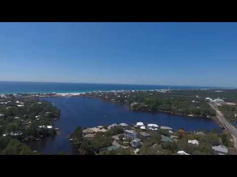30A Eastern Lake and Seagrove Beach Drone Views