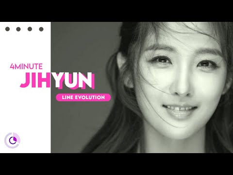 4MINUTE (포미닛) - JIHYUN (지현) ( Line Evolution ) (2009 - 2016)