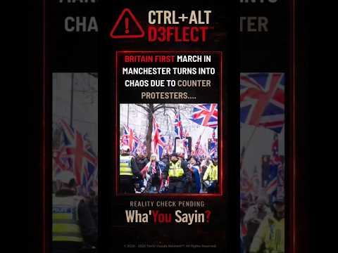 Political Stance In Manchester Becomes Racial Riot | CtrlAltD3flect™ #news #crime