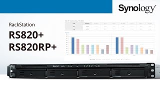 Synology RS820+ Rackstation NAS for Business