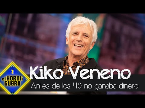 Kiko Veneno cuenta que antes de los 40 no ganaba dinero con la música - El Hormiguero