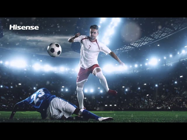 Refurbished Hisense 43" 4K Ultra HD with HDR10+ QLED Freeview Play Smart TV