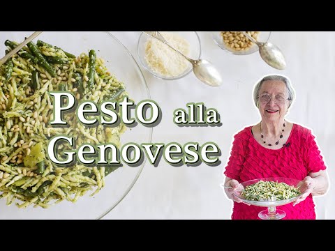 Trofie with Pesto | Kitchen on the Cliff with Giovanna Bellia LaMarca