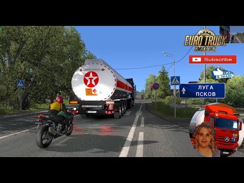 Euro Truck Simulator 2 (1.33) DLC Beyond The Baltic Sea Road to Russia + DLC's & Mods