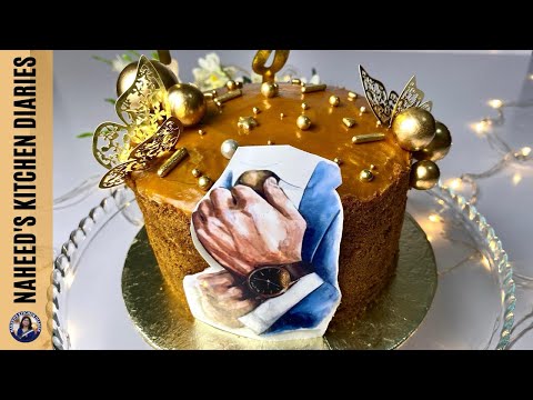 Lotus Biscoff Layered Cake Recipe | Simple And Very Tasty Recipe | Naheed’s Kitchen Diaries