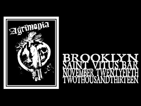 Agrimonia - Saint Vitus (2013 Full Show)