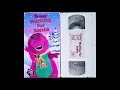 Opening And Closing To Barney Waiting For Santa 1995 VHS