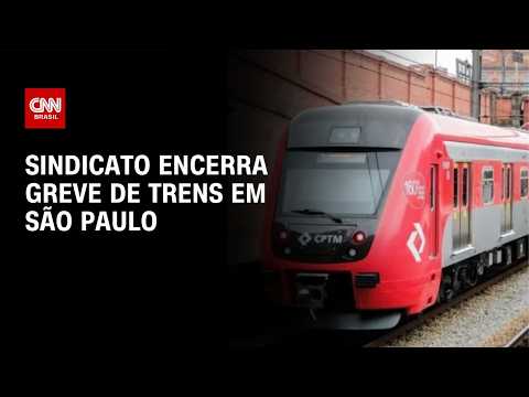 Greve dos funcionários da CPTM é encerrada; trens voltam a operar | CNN 360°