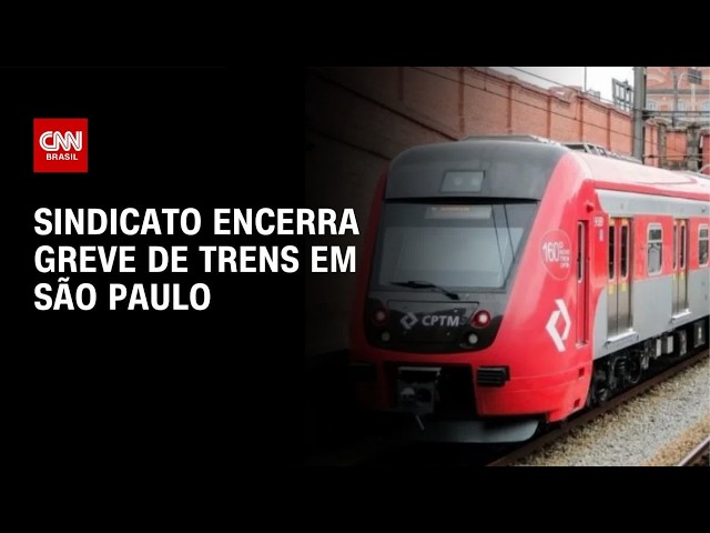 Greve dos funcionários da CPTM é encerrada; trens voltam a operar | CNN 360°