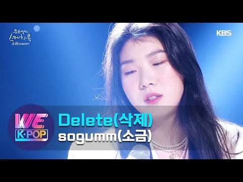 sogumm(소금) - Delete(삭제) (Sketchbook) | KBS WORLD TV 210108