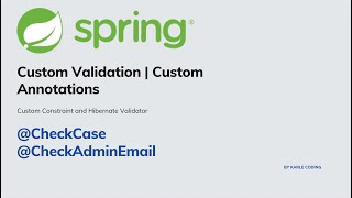Custom Validation in Spring boot | Custom Annotations in  Hindi #validation #custom