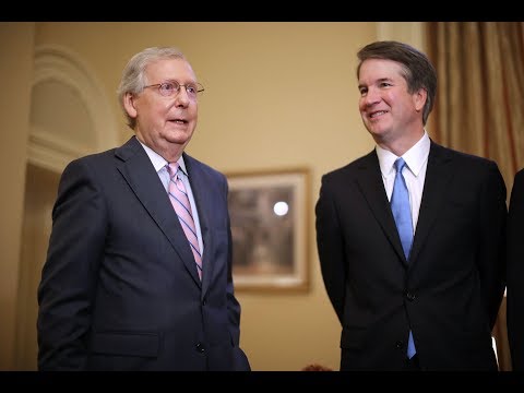 Kavanaugh FBI report: Mitch McConnell and GOP Judiciary Committee members address reporters