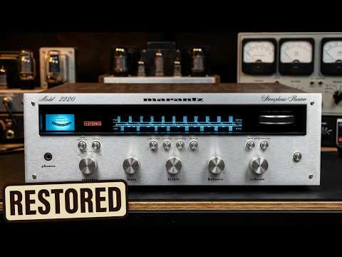 🔥 Marantz 2220 Vintage Stereo Receiver – Professionally Serviced / Extensively Recapped – New Incandescent Lamps ✨ Bild 24