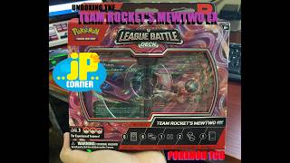 Unboxing the Team Rocket's Mewtwo Ex League Battle Deck │ Pokemon TCG