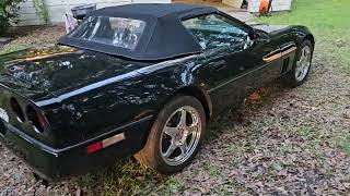 Supercharged 1988 Chevrolet Corvette Convertible Z52 4+3 Manual Walk Around
