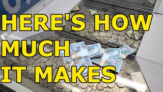 How much money does a coin pusher make?