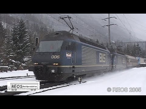 2005-02 [SDw] CLASSIC BLS North Ramp WINTER part 1 - Spiez to Hst. Heustrich-Emdthal - REOS 074-1