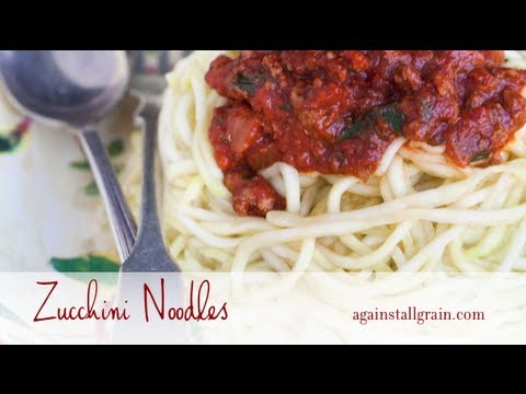 Zucchini Noodle Recipe | Danielle Walker