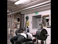 Dead bench press 170kg 5 reps 3 sets new record