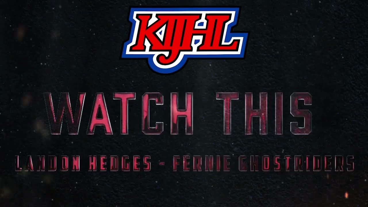 Watch This: Landon Hedges - Fernie Ghostriders
