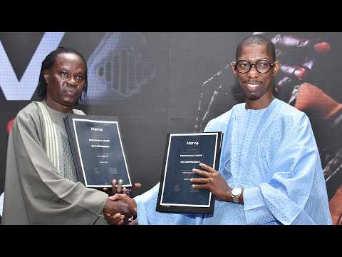 Signature de la convention avec Marva Group : Baaba Maal rend hommage à Mamadou Diop YABA KHARY MAME