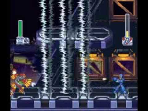 Mega Man X4: Storm Owls Stage- No Damage, Buster Only