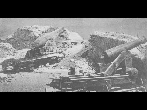 Vintage Photos of Destroyed Egyptian Forts After the Bombardment of Alexandria, Egypt (1882)
