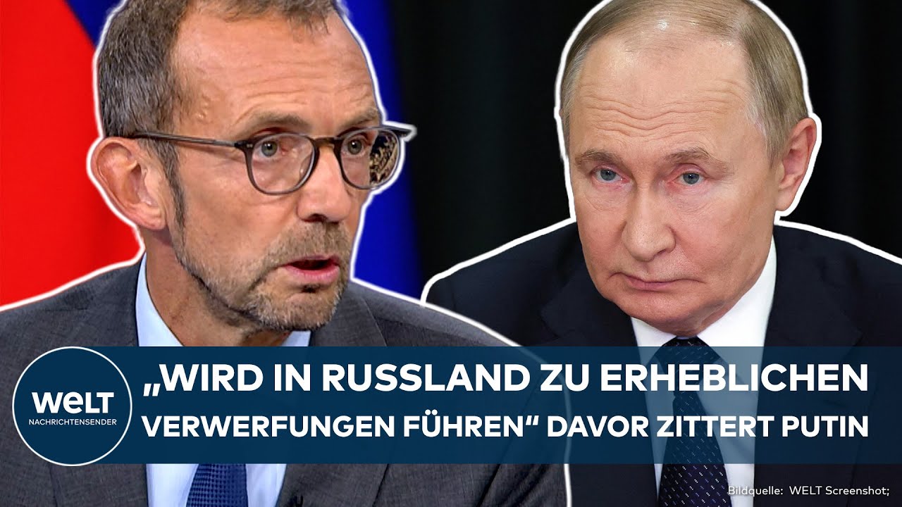 UKRAINE-KRIEG: "Wird in Russland zu heftigen Verwerfungen führen" Das droht Putin jetzt