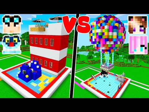 I'M BUILDING THE 1 MILLION TRAMPOLINE HOUSE IN MINECRAFT! 🌊